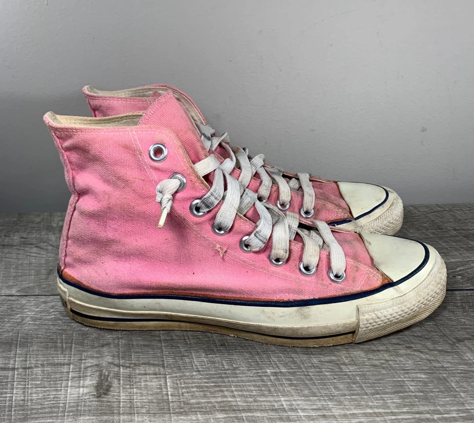 De Colección Converse All Star Chucks Taylor Hechas en EE. UU. Zapatillas altas para hombre Talla 6.5 Foto 1 de 4