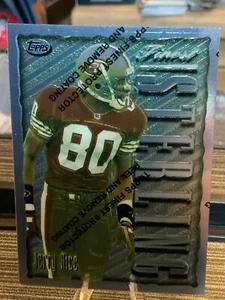 TOPPS 1996 FINEST STERLING NFL JERRY RICE CARD. VINTAGE NFL CARD IN PLASTIC. - Picture 1 of 6