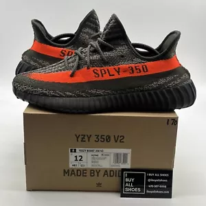 Size 12 - Adidas Yeezy Boost 350 V2 Low Carbon Beluga (HQ7045) - Picture 1 of 8
