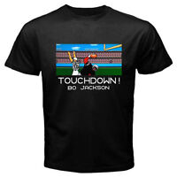 Tecmo Bo 8-Bit Retro Video Game Gamer Football Full Long Sleeve Tee T-Shirt 