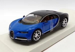 Maisto 1/24 Scale Model Car 31514 - Bugatti Chiron - Blue/Black - Bild 1 von 4