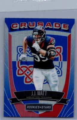 2017 Panini Rookies & Stars #27 J.J. Watt Crusade - Image 1 of 2