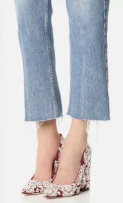 Zapatos de salón Tory Burch Francesca 110 mm gamuza bordados talla 10,5 $698 Foto 1 de 4