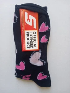 Calcetines a presión Snap On Tools Día de San Valentín Corazón Vacaciones Crew - Imagen 1 de 3