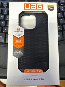 UAG Urban Armor Gear Metropolis LT Series Case With Magsafe For iPhone 16 Pro - Photo 1 sur 9