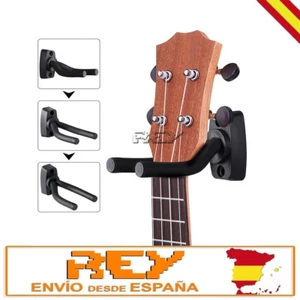 Gancho Soporte Pared Acolchado para Instrumentos Musicales Guitarra Negro h152 - Imagen 1 de 6