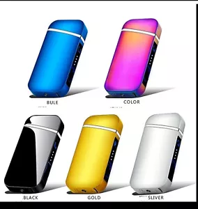 ✅ Free Name engrave ✅USB DOUBLE ARC LIGHTER✅PLASMA ,WIND PROOF✅USB lighter✅ #14 - Picture 1 of 63