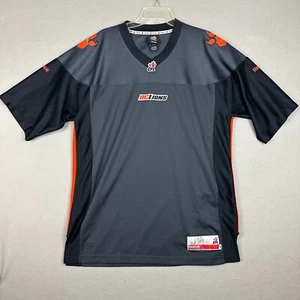 Camiseta de fútbol Reebok para hombre talla XL BC Lions pistola metal CFL negra gris - Imagen 1 de 10