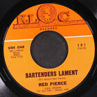 Red Pierce Bartenders Lament  The Old Prospector Kloc 7 Single 45 Rpm