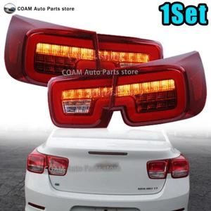 For 2013 2014-2015 Chevrolet Malibu LED Taillight Rear Lamp Assembly 2PCS Red - Picture 1 of 18