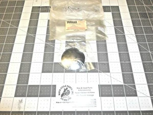 YAMAHA 90891-30011 CHROME HORN CAP NOS 1 QTY VINTAGE OEM PLASTIC FREE SHIPPING - Picture 1 of 2