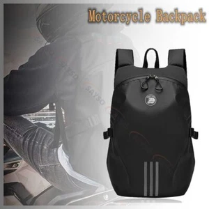 Universal motorcycle Riding Backpack helmet Storage waterproof travel backpack - Picture 1 of 15