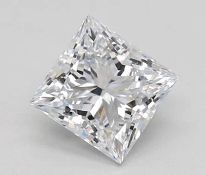 Princess 1.54ct F VVS2 IGI CVD Loose Lab Grown Diamond - Picture 1 of 3