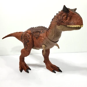 Jurassic World Dinosaurier Figur Carnotaurus Toro Camp Kreidezeit 15" Sound - Bild 1 von 6