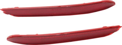 Bumper Reflector Set For 2015-2018 Kia Sedona Rear Driver & Passenger Side CAPA Foto 1 de 4