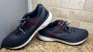 Brooks Ghost 11 Running Shoes Sneakers Mens 11.5 MEDIUM D Black Gray 1102881D038 - Picture 1 of 9
