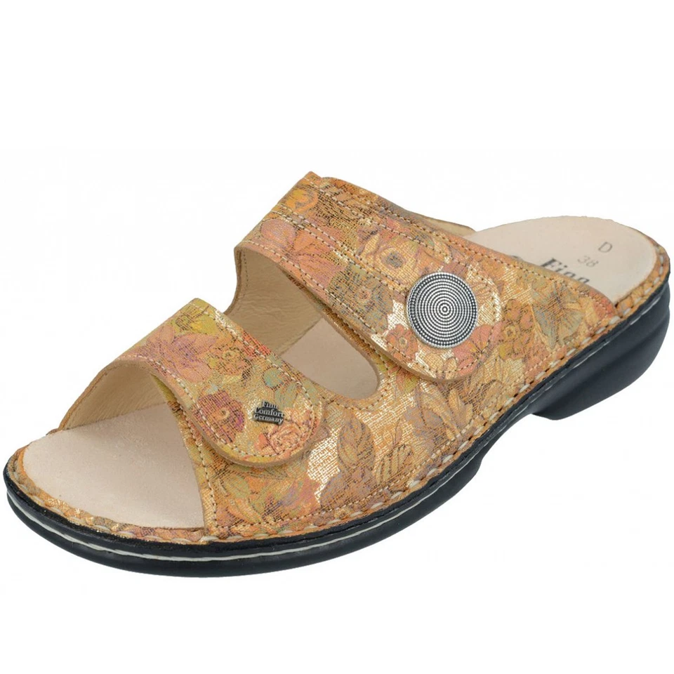 Finn Comfort Sansibar Damen Pantolette in Gelb