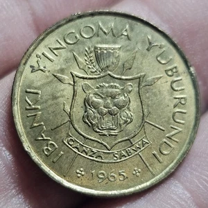 BURUNDI 1 Franc 1965 - Picture 1 of 2