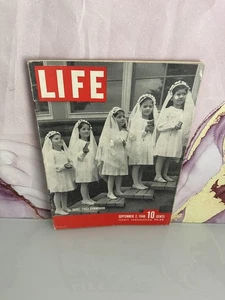 VINTAGE SEPTEMBER 2 1942 ISSUE LIFE MAGAZINE - Foto 1 di 6