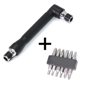 13pcs Hex Shank Double-ended Socket Wrench Flexible Shaft Bit Hand Tool Home - Picture 1 of 11
