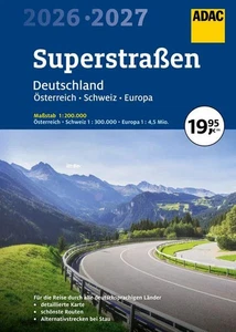 ADAC Superstraßen Autoatlas 2026/2027 Deutschland 1:200.000, Österreich, Schw... - Bild 1 von 3