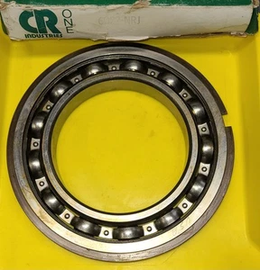 CR 6022-NRJ MAC 122 KSG Radial Ball Bearing 110x170x28 mm w/ Snap Ring - Picture 1 of 2