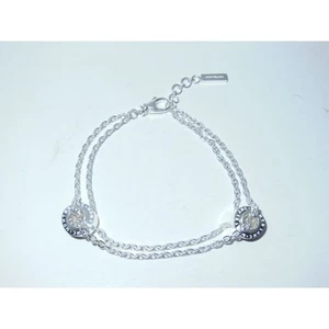 Gebraucht* Montblanc Profile Collection Wunsch Silber Armband Dreh Charms 38545 - Bild 1 von 3