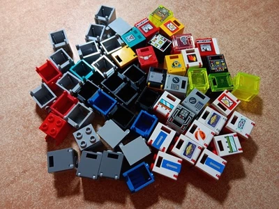 LEGO LOTE A GRANEL DE 58 CONTENEDORES CAJA BUZÓN CAJERO AUTOMÁTICO MÁS Foto 1 de 3