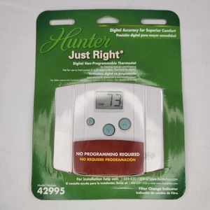 Hunter Thermostat genau richtig digital elektronisch Heat & Cool 42995 - Bild 1 von 2