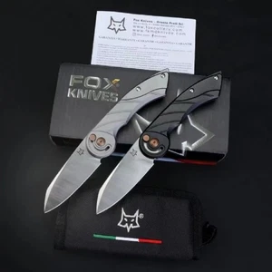 7'' New CNC Fast Opening M390 Blade Aluminum Handle Tactics Folding Knife VTF91 - Picture 1 of 11