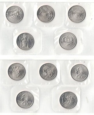 2006 P&D  Statehood Quarter Set 10 Coin Original Mint Cellos - Image 1 of 2