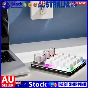 16 Keys 3 Knobs Programmable Macro Pad Wired/Bluetooth-Compatible/2.4G Receiver - Bild 1 von 18