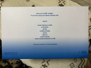 BTS MERCH BOX #16 RM Indigo Box Full Set ARMY MEMBERSHIP Limited Official Japan - Picture 1 of 5