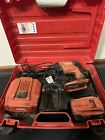 Hilti Cordless Dry Wall Screwdriver SD5000-A22 Kit Inc. Battery Charger & Case