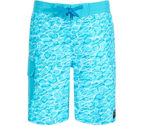 Laguna Big Boys Water Print Swim Shorts Hawaiian Surf Size M (10/12) - Picture 1 of 1