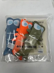 BRAND NEW Set of 3 Sunnylife Dive Buddies Sonny the Sea Creature (q1) - Picture 1 of 4