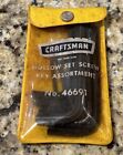 CRAFTSMAN Vintage Hohlset Schraubenschlüssel Sortiment Nr. 46691 mit Beutel.