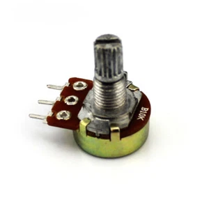 Adjustable Resistance B10K Variable Resistor Linear Taper Rotary Potentiometer  - Picture 1 of 2