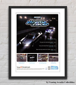 Tokyo Xtreme Racer Sega Dreamcast Glossy Promo Ad Poster Unframed G4471