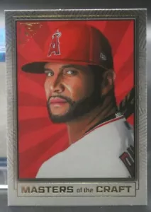 Albert Pujols (Angels) - 2021 Topps Galley Master of the Craft #MTC-10 - Picture 1 of 1