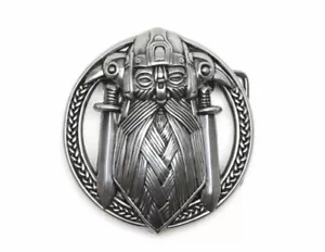 Close Buckle Belt Buckle Viking Interchangeable Designer 4 cm Buckles - Picture 1 of 3