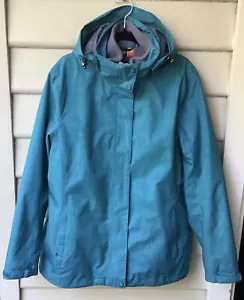 Crane 2 In 1 Jacket Separate Fleece Inner 16 XL Blue Zip Pockets Full Zip Hood - Picture 1 of 16