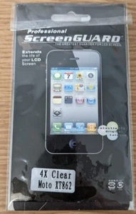 Anti-Glare Display Screen Protectors (3 Pack) with screen wipe for Droid 2 - Photo 1 sur 2