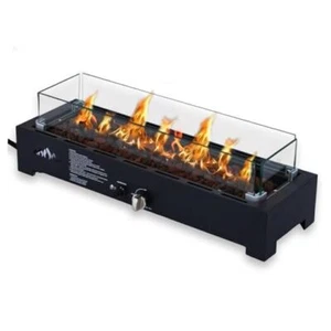 Tabletop Fire Pit Propane - 28 Inch 40,000 BTU Table Top Firepit Outdoor, - Picture 1 of 8