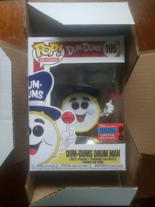 NYCC 2020 Dum-Dums Drum Man Funko Pop (Official Con Sticker) - Picture 1 of 5