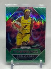 2021 Panini WNBA Prizm #15 Erica Wheeler Fireworks Insert Sparks - GREEN SP 