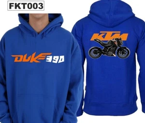 Kapuzenpulli Duke 390 Blau Kapuzenpullover Sweatshirt FKT003 - Picture 1 of 1