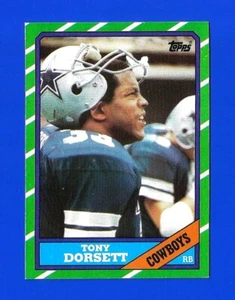 1986 Topps Football #126 Tony Dorsett NMINT HOF DALLAS COWBOYS (SB2)  - Bild 1 von 1