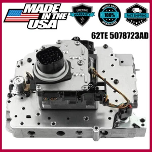OEM 6 Speed Transmission Valve Body 62TE w/ Solenoid Pack For Dodge Chrysler RAM - Foto 1 di 24