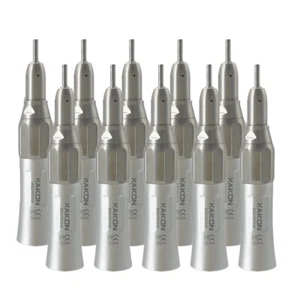 10Pcs Dental Straight Nosecone FX65 1:1 Low Speed Handpiece Fit for E-type Motor - Picture 1 of 4